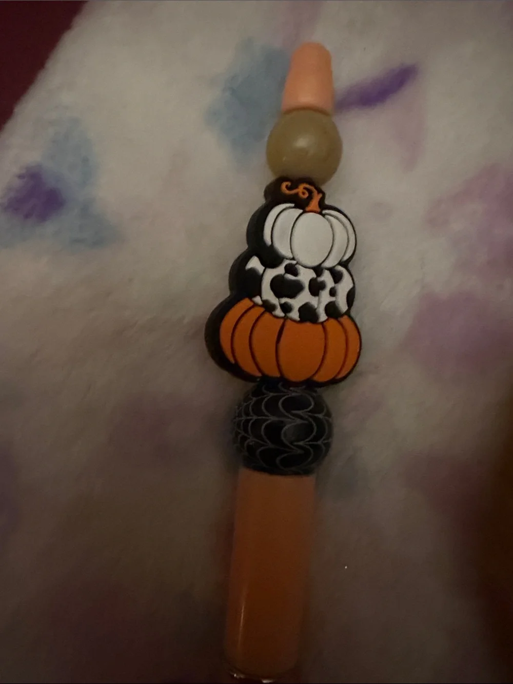 Set up to homemade Halloween ink pen